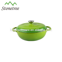 durable heavy-duty cast iron pots enamel coating